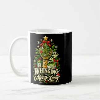 Mug Un Noël joyeux en fouettant - Cadeau de Matcha de 