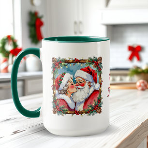 Mug Un Noël sucré à l'ancienne M. et Mme Claus