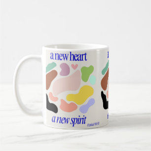Mug Un nouveau coeur, un nouvel esprit, Motif de desig