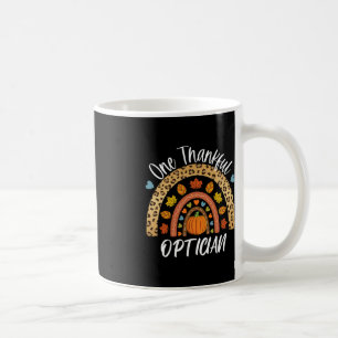 Mug Un Opticien Mignonne Arc-En-Ciel Remercié automne