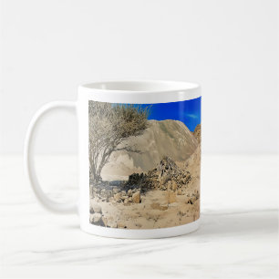 Mug Un paysage accidenté et aride