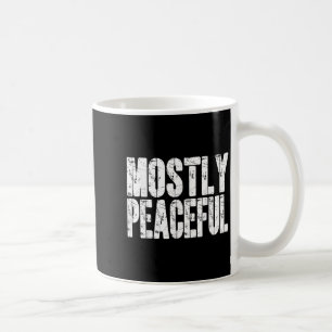 Mug Un Père Majoritairement Paisible Plaisante Drôle G