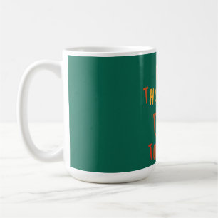 Mug Un Père Remercié D'Être La Grossesse De Thanksgivi