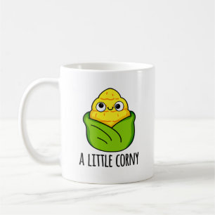 Mug Un Petit Coin Marron Drôle Bébé Pun De Maïs