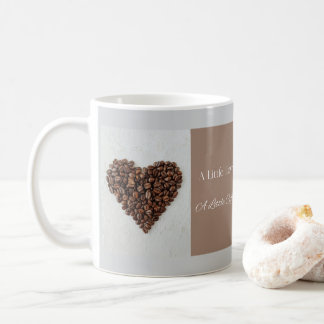 Mug Un Peu D'Amour Un Peu De Café, Cadeau Pour Les Amo