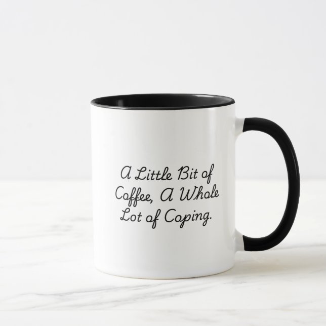 Mug Un peu de café, beaucoup d'adaptation (Droite)