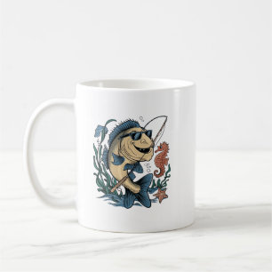 Mug un poisson souriant