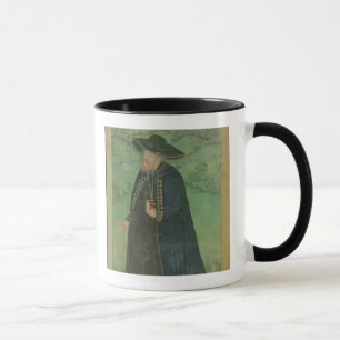 Mug Un prêtre de jésuite, inscrit dans le Persan :