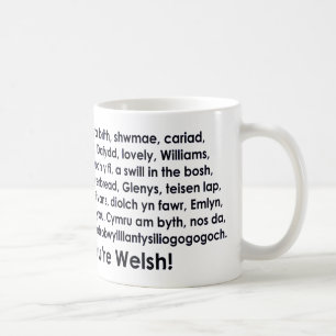 Mug Un rappel de chez soi. Pays de Galles.