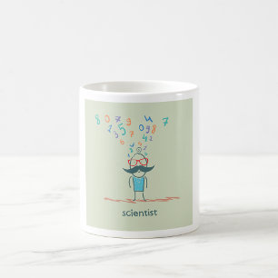 Mug Un scientifique qui pense à la cochonnerie
