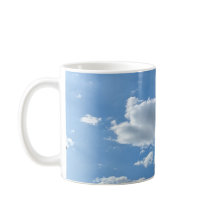 Un simple nuage blanc