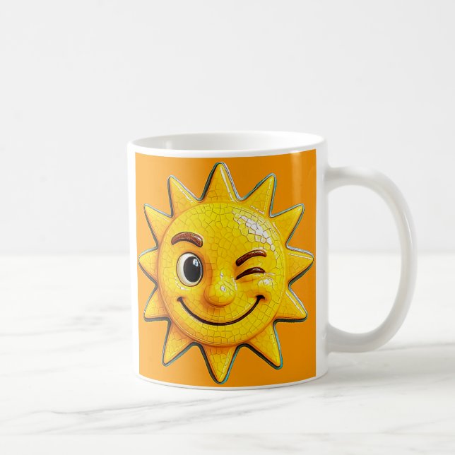 Mug Un soleil radieux  donc heureux (Droite)