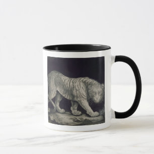 Mug Un tigre de vagabondage (crayon sur le papier)