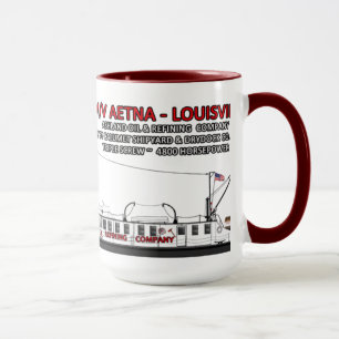 Mug Un towboat appelé Aetna-Louisville