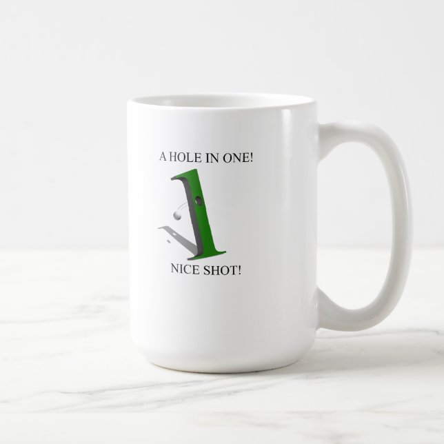 Mug Un Trou Dans Une Balle De Golf (Droite)