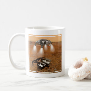 Mug Un Véhicule Ascent Quittant Mars.