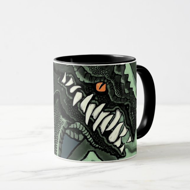 Mug Un vent malade souffle | le dragon (Devant droit)