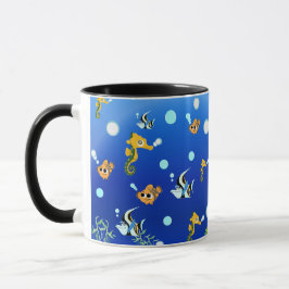 Mug Un verre à café en mer.