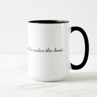 Mug Un verre de plus et je serai sous l'hôte