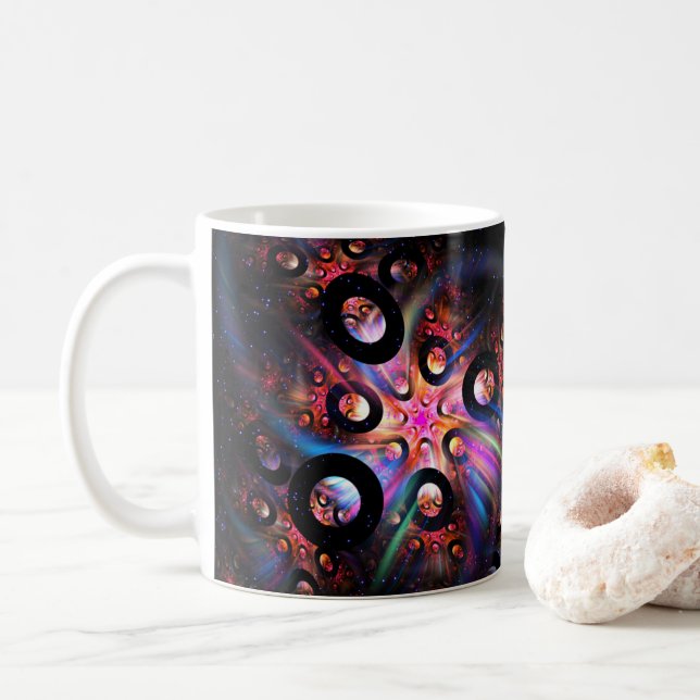 Mug Une affaire toroïdale (Avec donut)