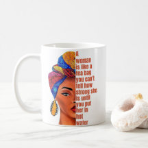 Une Américaine Africaine Inspirante Avec Citation