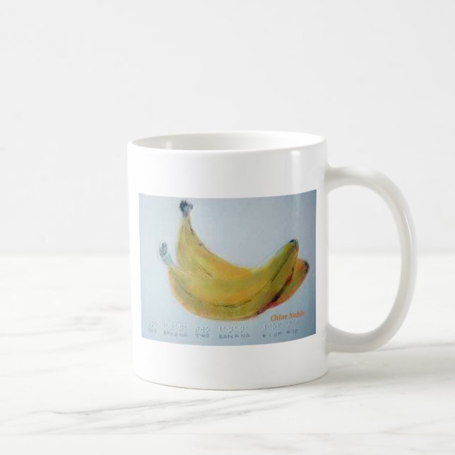 Mug Une banane, deux bananes (Droite)