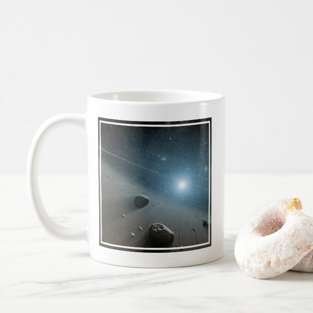 Mug Une Ceinture Astéroïde Autour De L'Étoile Lumineus (Avec donut)