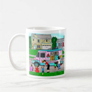 Mug Une chaude journée d'été   Une illustration fantas