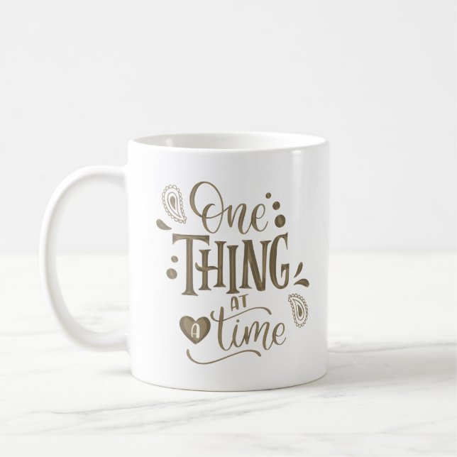 Mug une chose à la fois (Gauche)