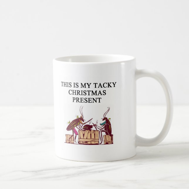 Mug une conception de mauvais goût de cadeau de Noël (Droite)