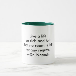 Mug Une Coupe de sagesse : Vivez votre vie la plus com