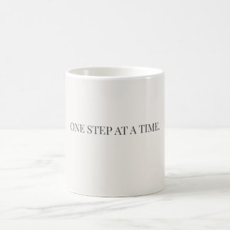 Mug Une étape à la fois – Mug de soutien et d'enco