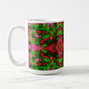 Mug Une étude en rose et vert