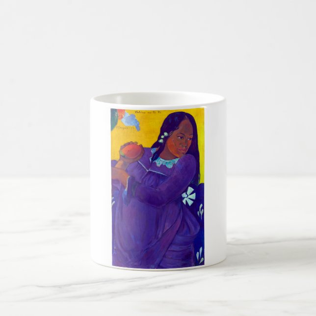 Mug Une femme avec un manchot, Gauguin (Centre)