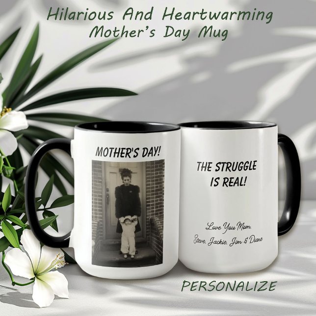 Mug Une fête des mères hilarante et chaleureuse (Créateur téléchargé)