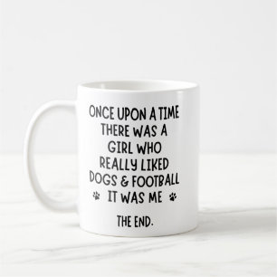 Mug Une fille qui aimait vraiment le football et les c