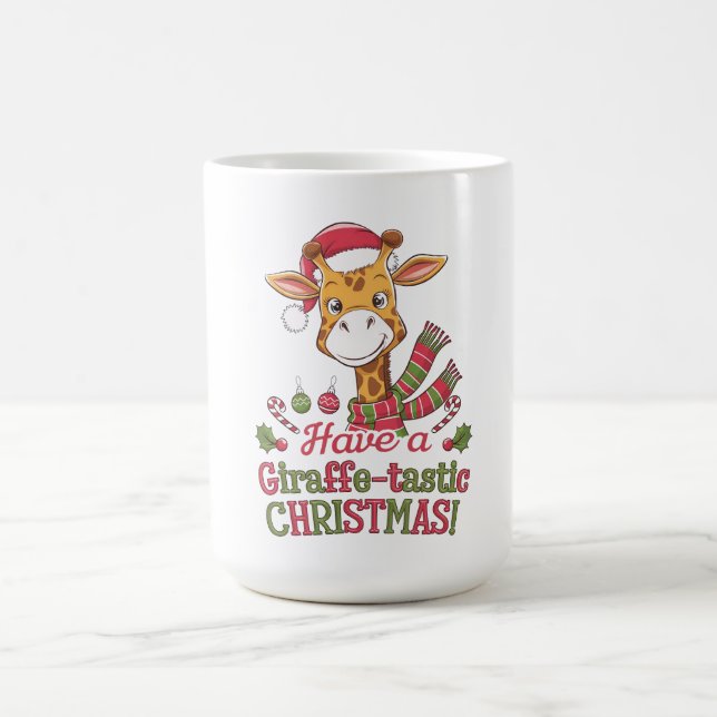 Mug Une girafe de Noël (Centre)