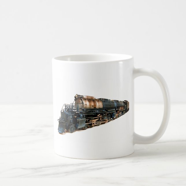 Mug Une grande locomotive à vapeur de garçon (Droite)