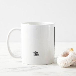 Mug une image en noir et blanc d'un bouquet de fleurs