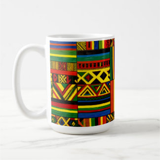 Mug Une interprétation stylisée de l'impression "Kente