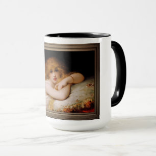 Mug Une jeune femme de loisirs par Pierre Coomans