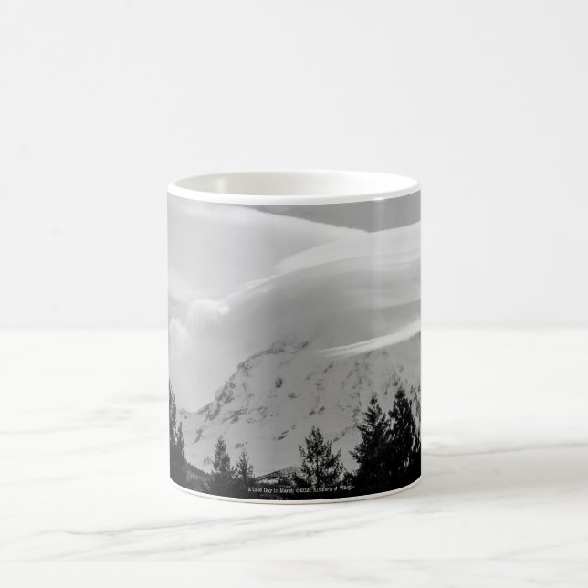 Mug Une journée froide en mars (Centre)
