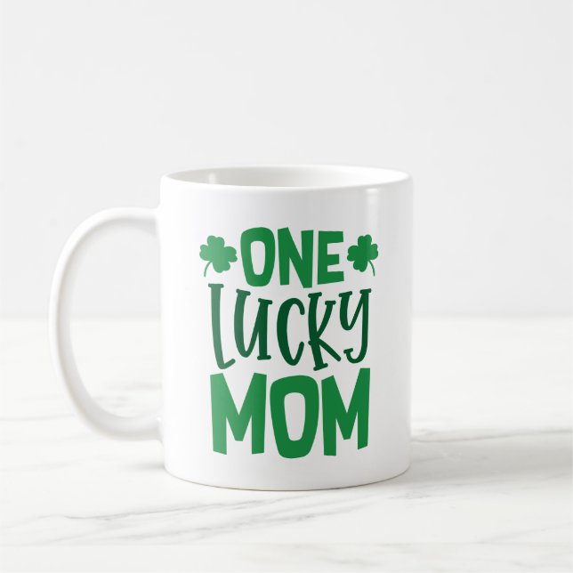 Mug Une maman chanceuse (Gauche)