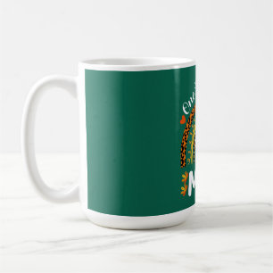 Mug Une Maman Merci Thanksgiving Rainbow Fall Leopard