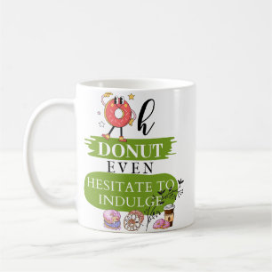 Mug Une mascotte de beigne drôle