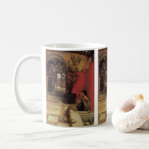 Mug Une Oleander par Alma Tadema, Fleurs Vintages