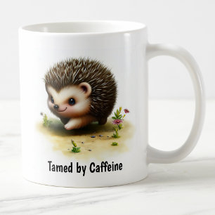 Mug Une peinture numérique d'un joli hérisson