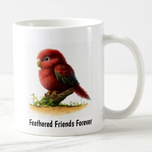 Mug Une peinture numérique d'un perroquet Rosella cram