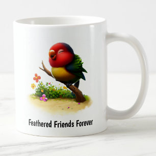 Mug Une peinture numérique d'une jolie gloire en colli