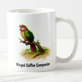 Mug Une peinture numérique d'une mignonne mâchoire mil